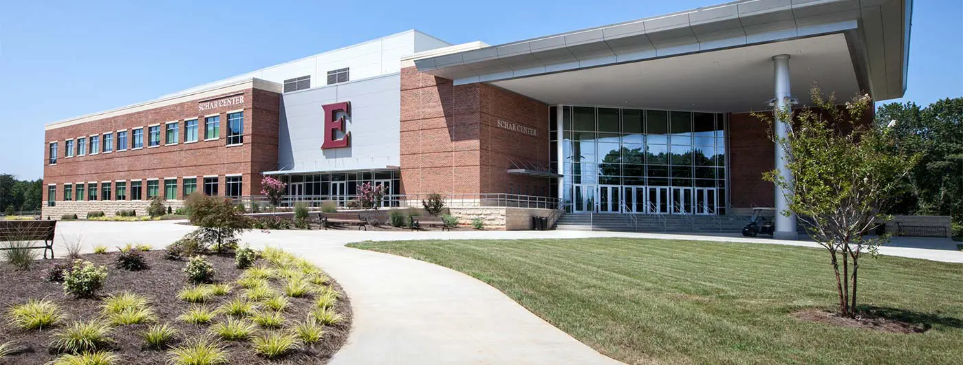 Outside of facility